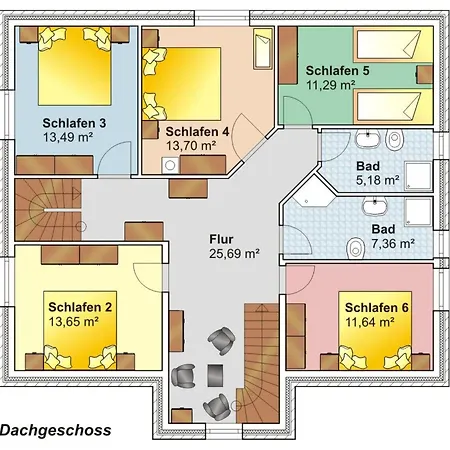 Feriehus Geraeumige Ferienvilla Jenny Am Mit Pool By Interhome *